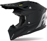 Casco Off-Road Per Moto Airoh Aviator 3 - Av311 Hpc Carbon Nero Matto Color Taglia L