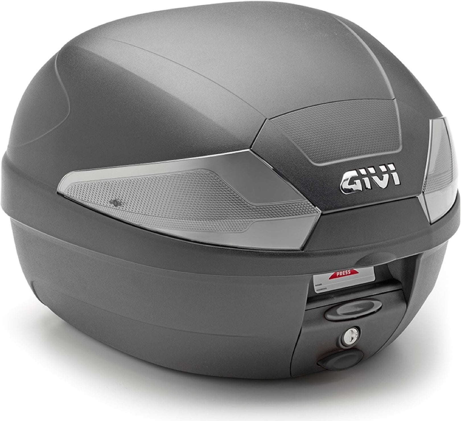 Monolock Black Tech Top Case - 29 Lt Technopolymer - Givi Compatible With Silence S01 (2022-2024)