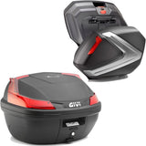 Bauletto + Valigie Laterali Blade Argento 111 Lt Blade Plastica - Givi Compatibile Con Honda Cbf 1000 - Abs (2006-2009)
