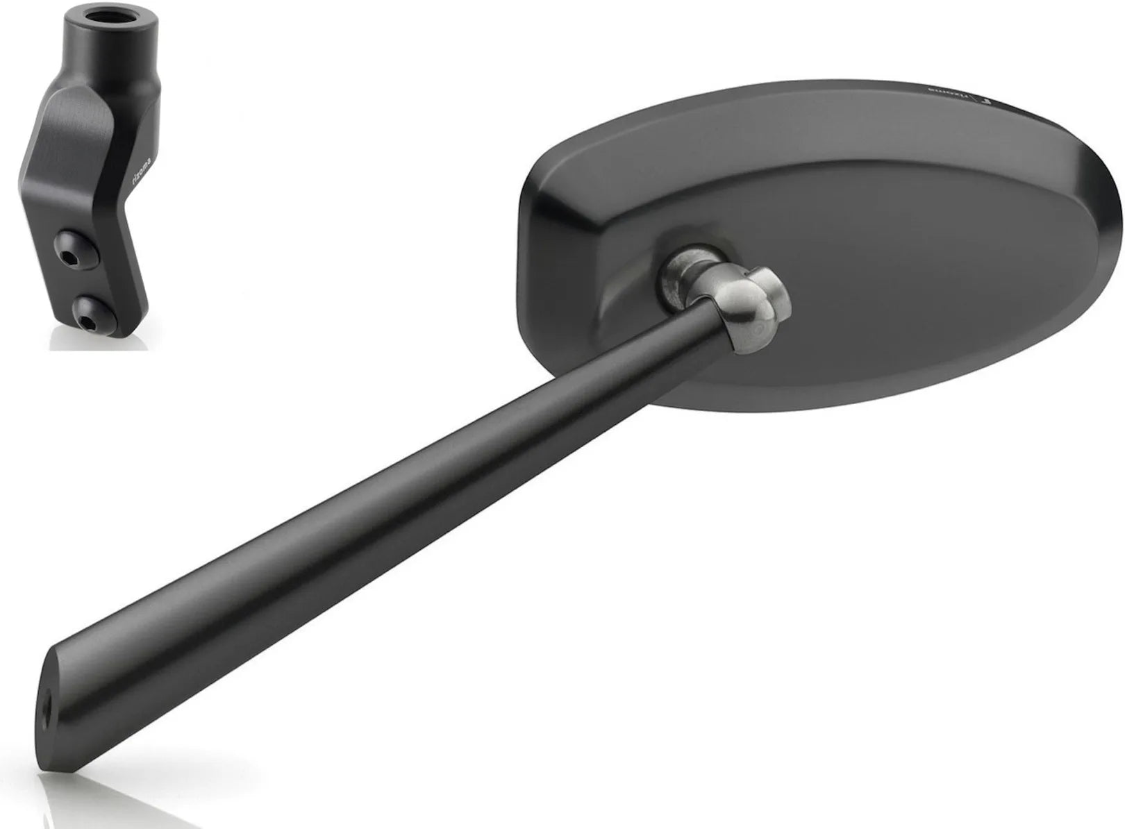 Specchietto Side Mount Destro Dynamic - Rizoma Compatibile Con Mv Agusta Rivale 800 Eas (2013-2019)