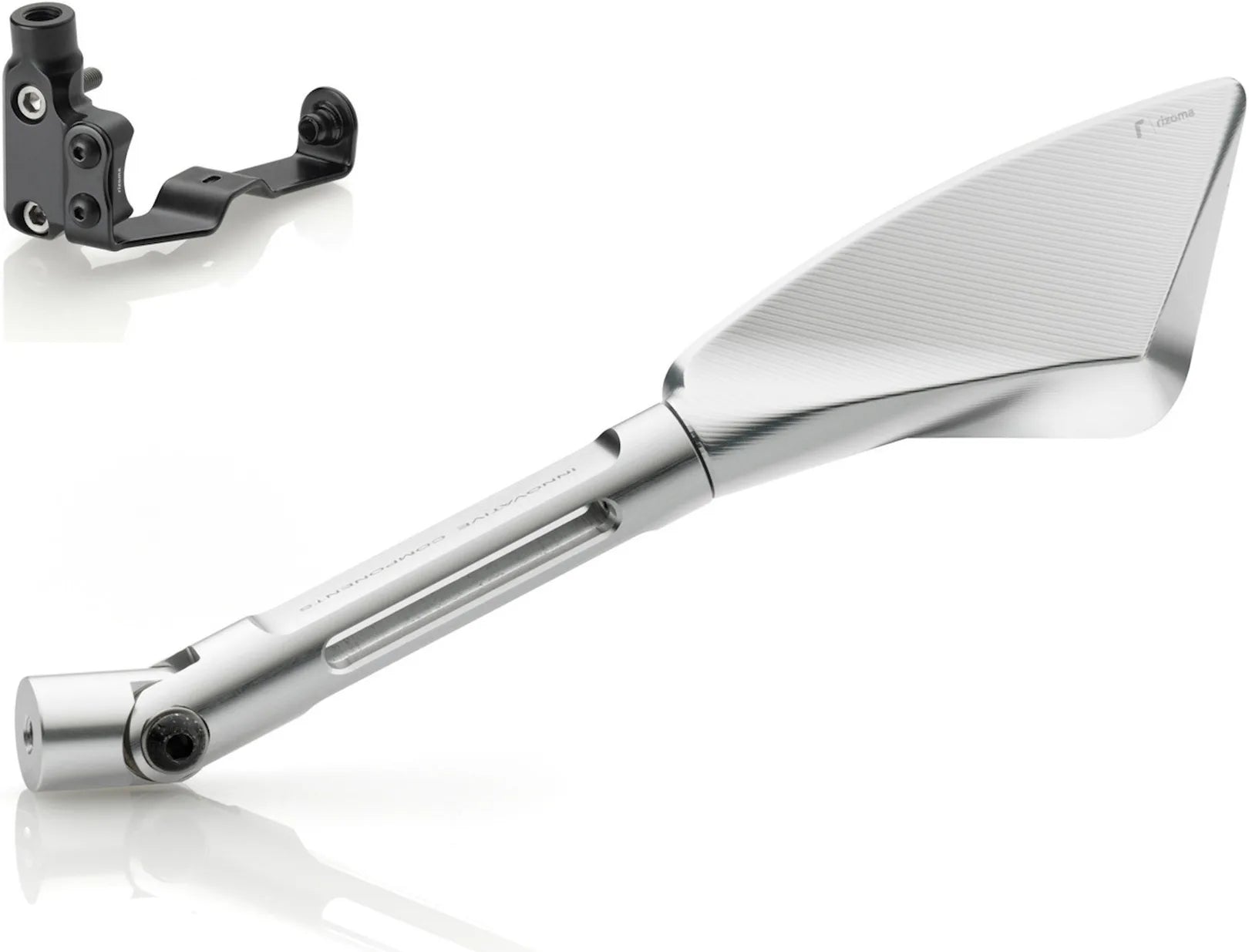 Specchietto Side Mount Sinistro Tomok - Rizoma Compatibile Con Mv Agusta Rivale 800 Eas (2013-2019)