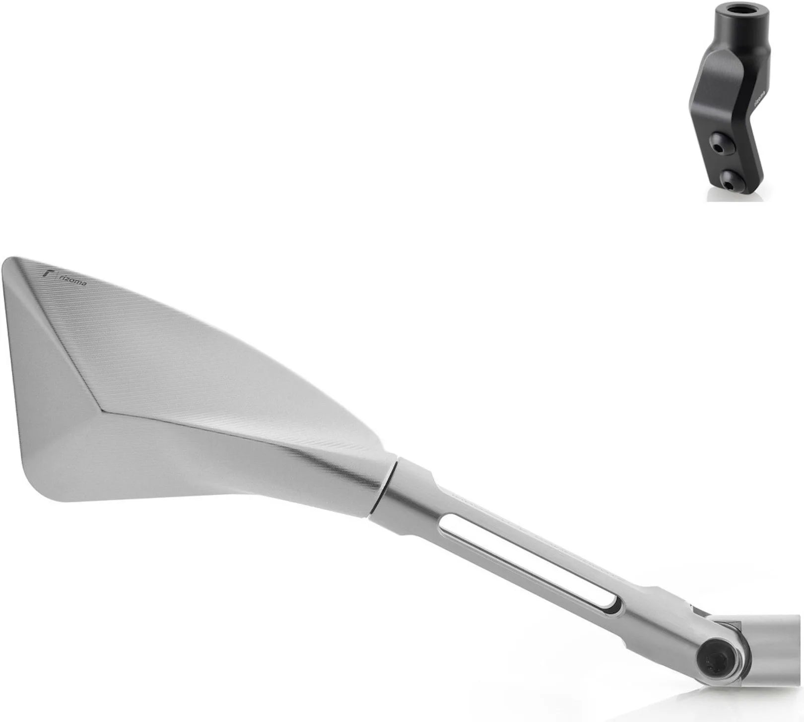 Specchietto Side Mount Destro Tomok - Rizoma Compatibile Con Mv Agusta Rivale 800 Eas (2013-2019)