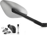 Specchietto Side Mount Destro Genesi - Rizoma Compatibile Con Yamaha T-Max 500 (2008-2011)
