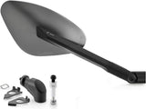 Specchietto Side Mount Destro Genesi - Rizoma Compatibile Con Yamaha T-Max 500 (2008-2011)