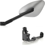 Specchietto Side Mount Sinistro Genesi - Rizoma Compatibile Con Mv Agusta Rivale 800 Eas (2013-2019)