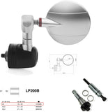 Specchietto End Mount Destro Universale Dø 22(13>20) Spy-R Ø57 - Rizoma Compatibile Con Ktm