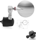 Specchietto End Mount Destro Spy-R Ø57 - Rizoma Compatibile Con Bmw K 1300 R (2009-2011)