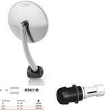 Mirror End Mount Left Universal Ø24,5(21>23) Spirit Rs - Rizoma Compatible With Benelli