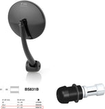 Mirror End Mount Left Universal Ø24,5(21>23) Spirit Rs - Rizoma Compatible With Benelli