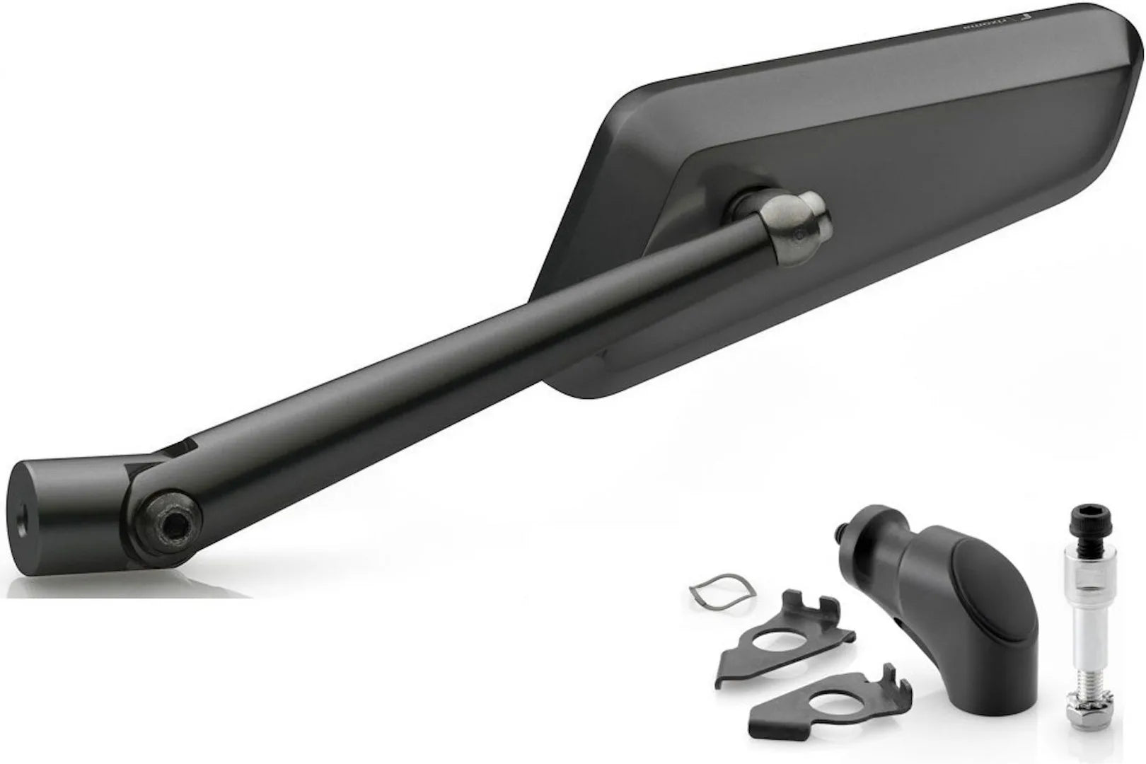 Specchietto Side Mount Sinistro Circuit 744 - Rizoma Compatibile Con Yamaha T-Max 500 (2008-2011)