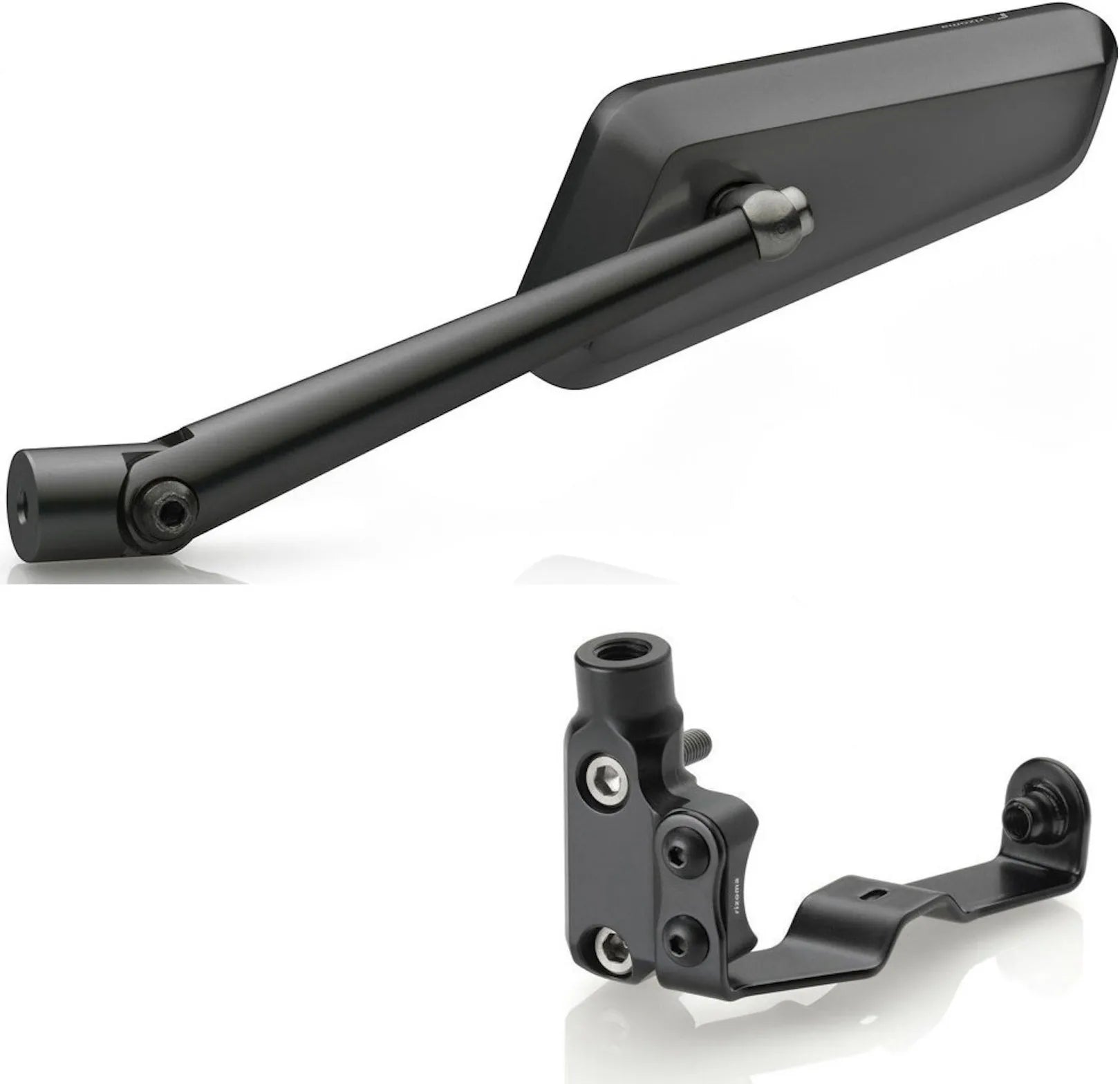 Specchietto Side Mount Sinistro Circuit 744 - Rizoma Compatibile Con Mv Agusta Rivale 800 Eas (2013-2019)