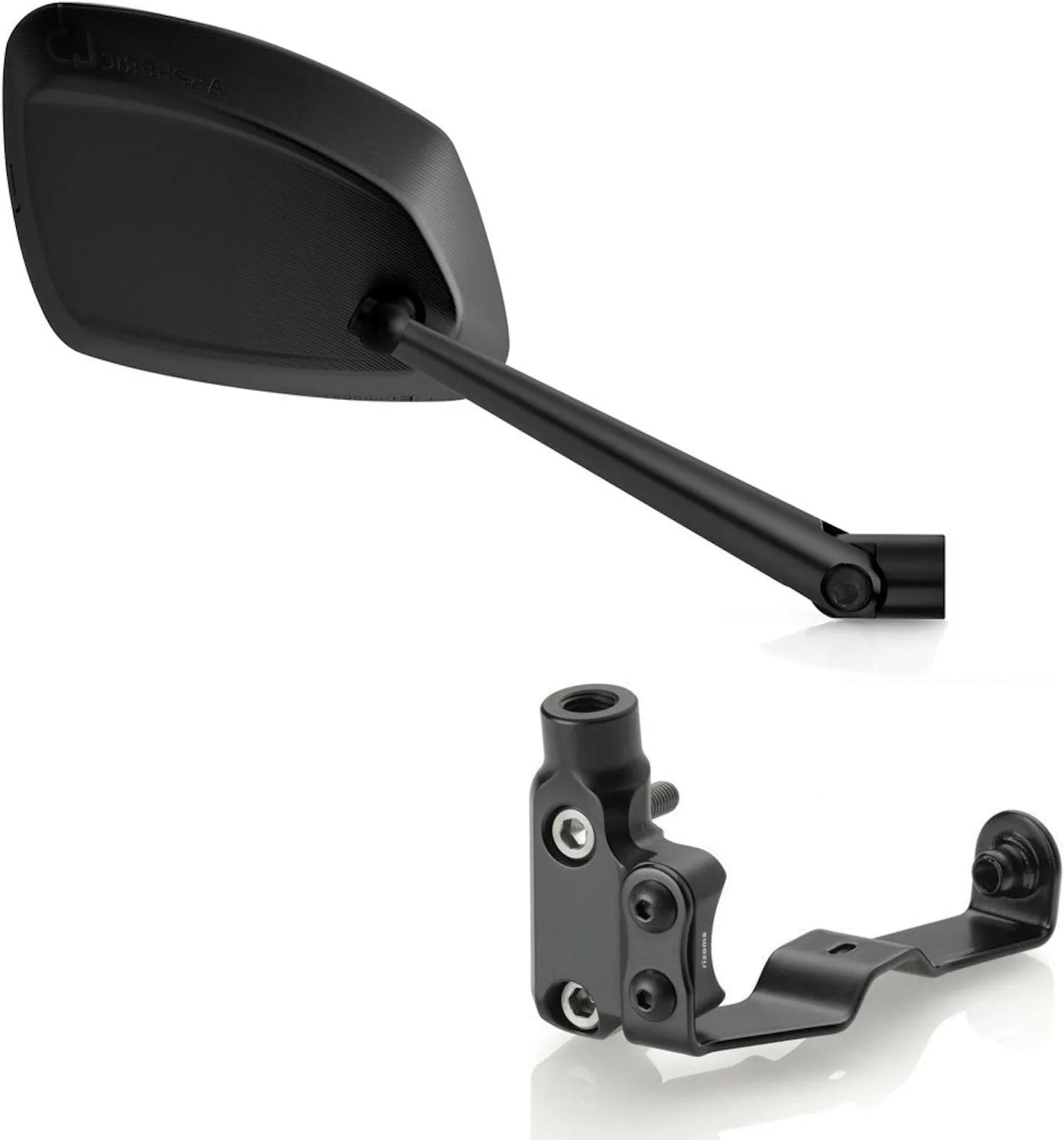 Specchietto Side Mount Destro 4D - Rizoma Compatibile Con Mv Agusta Rivale 800 Eas (2013-2019)