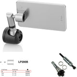 Mirror End Mount Left Universal Ø22(13>20) Quantum End - Rizoma Compatible With Honda