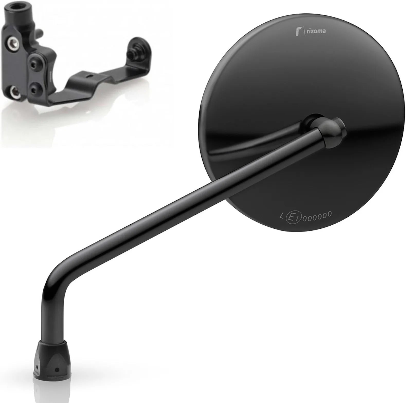 Specchietto Direct Mount Sinistro One - Rizoma Compatibile Con Mv Agusta Rivale 800 Eas (2013-2019)