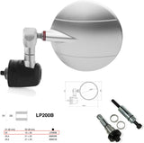 Specchietto End Mount Destro Universale Dø 22(13>20) Spy-R Ø80 - Rizoma Compatibile Con Ktm