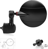 Mirror End Mount Right Spy-R Ø80 - Rizoma Compatible With Kawasaki Ninja 300 (2012-2016)