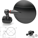 Mirror End Mount Left Spy-R Ø94.5 - Rizoma Compatible With Kawasaki Ninja 300 (2012-2016)