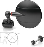 Specchietto End Mount Destro Spy-R Ø94.5 - Rizoma Compatibile Con Triumph Speed Triple 1050 (2005-2013)