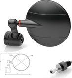 Specchietto End Mount Destro Spy-R Ø94.5 - Rizoma Compatibile Con Bmw F 800 R (2009-2014)