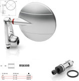 Mirror End Mount Right Universal Ø24,5(21>23) Spy-Arm Ø80 - Rizoma Compatible With Moto Guzzi