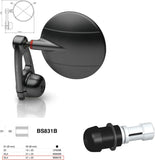 Specchietto End Mount Destro Universale Dø 24,5(21>23) Spy-Arm Ø80 - Rizoma Compatibile Con Ktm
