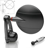 Mirror End Mount Left Spy-Arm Ø80 - Rizoma Compatible With Bmw R Nine T 1200 (2014-2021)