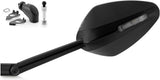 Specchietto Side Mount Destro Veloce L Naked - Rizoma Compatibile Con Yamaha T-Max 500 (2008-2011)