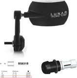 Mirror End Mount Right Universal Ø24,5(21>23) Lunar - Rizoma Compatible With Kawasaki