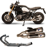 Impianto Di Scarico Completo Non Catalizzato E Con Omologazione Suono Conical Acciaio Inox Coppa Alluminio - Termignoni Compatibile Con Bmw Ninety (2016-2020)