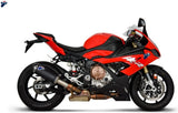 Terminale Di Scarico Con Omologazione Suono Relevance Titanio Nero Coppa Carbonio - Termignoni Compatibile Con Bmw S 1000 Rr (2019-2020)