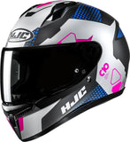 Casco Integrale Per Moto Hjc C10 Advanced Polycarbonate Composite Mc28Sf Aspa Taglia 10 Xl