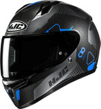 Casco Integrale Per Moto Hjc C10 Advanced Polycarbonate Composite Mc2 Aspa Taglia 06 Xs