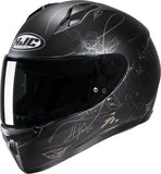 Full-Face Motorcycle Helmet Hjc C10 Advanced Polycarbonate Composite Mc9Sf Epik Size 09 L