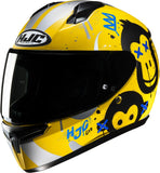Casco Integrale Per Moto Hjc C10 Advanced Polycarbonate Composite Mc3Sf Geti Taglia 04 Xxxs