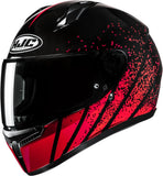 Casco Integrale Per Moto Hjc C10 Advanced Polycarbonate Composite Mc1 Haven Taglia 06 Xs