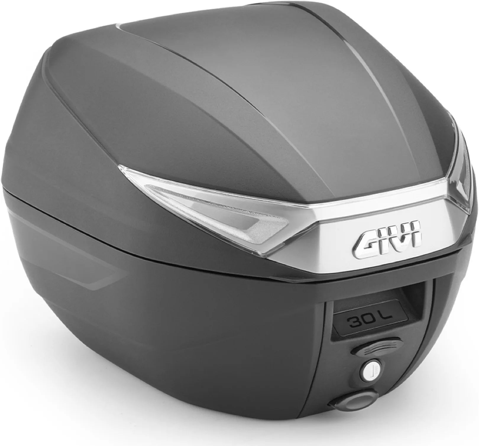 Bauletto Monolock Nero Tech 30 Lt C30Nt Plastica - Givi Compatibile Con Ktm 390 Duke (2017-2023)