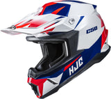 Off-Road Motorcycle Helmet Hjc C50 Advanced Polycarbonate Mc21 Slide Size 08 M