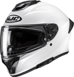 Casco Integrale Per Moto Hjc C71 Advanced Polycarbonate Bianco Perlato Taglia 08 M
