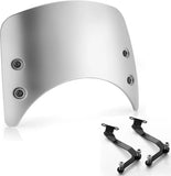 Cupolino Alluminio Basso - Rizoma Compatibile Con Triumph Thruxton 1200 R (2016-2020)