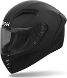 Casco Integrale Per Moto Airoh Connor - Cn11 Thermoplastic Hrt Nero Matto Color Taglia M