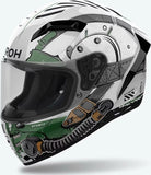 Casco Integrale Per Moto Airoh Connor - Cnal17 Thermoplastic Hrt Gloss Alligator Taglia S