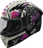 Casco Integrale Per Moto Airoh Connor - Cnbl17 Thermoplastic Hrt Gloss Bloom Taglia Xs