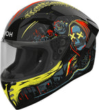 Casco Integrale Per Moto Airoh Connor - Cndbf35 Thermoplastic Hrt Gloss Double Face Taglia Xs