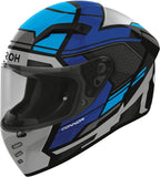 Casco Integrale Per Moto Airoh Connor - Cne18 Thermoplastic Hrt Blu Gloss Ego Taglia Xxl