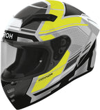 Casco Integrale Per Moto Airoh Connor - Cne31 Thermoplastic Hrt Giallo Gloss Ego Taglia L