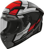 Casco Integrale Per Moto Airoh Connor - Cne55 Thermoplastic Hrt Rosso Gloss Ego Taglia Xs