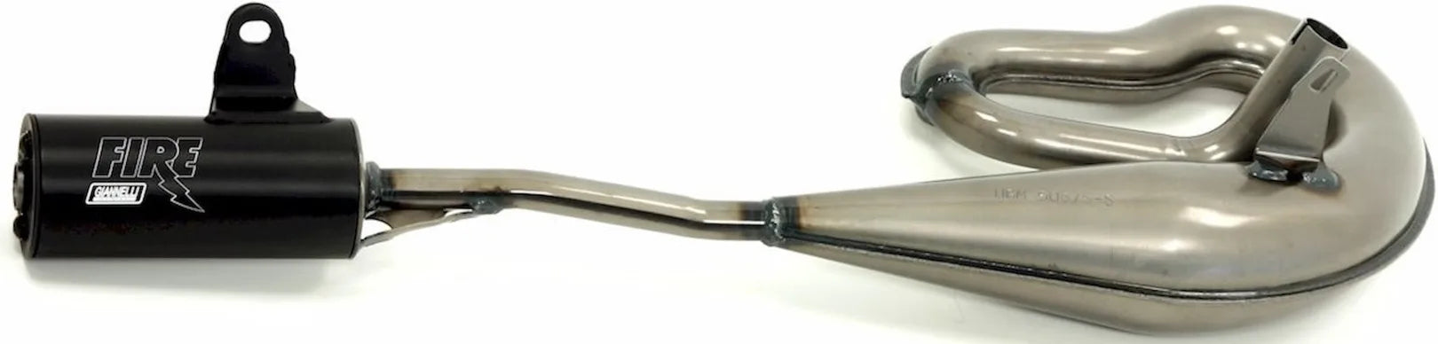 Impianto Di Scarico Completo Non Catalizzato E Con Omologazione Suono Fire - Giannelli Compatibile Con Piaggio Si