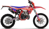 Impianto Di Scarico Completo Non Catalizzato E Con Omologazione Suono Sonic Alluminio Nero Fondello Carby - Giannelli Compatibile Con Beta Rr 50 Enduro (2021-2023)