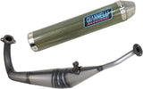 Complete Non-Catalytic Exhaust System With Sound Certification Street 2T Made In Kevlar - Giannelli Compatible With Honda Nsr 125 R (1992-2001)