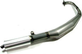 Impianto Di Scarico Completo Non Catalizzato E Senza Omologazione Suono - Giannelli Compatibile Con Honda Nsr 50 (1989-2001)
